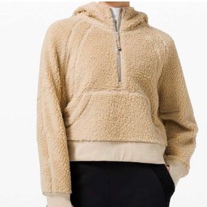 Lululemon Scuba Oversized Sherpa 1/2 Zip